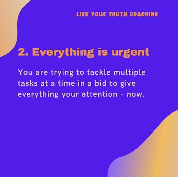 3 Recognise any of these Live Your Truth Coaching 2023